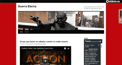 Desktop Screenshot of guerraeterna.com
