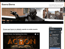 Tablet Screenshot of guerraeterna.com